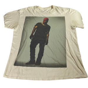 Yeezy White Graphic Short Sleeve Tee